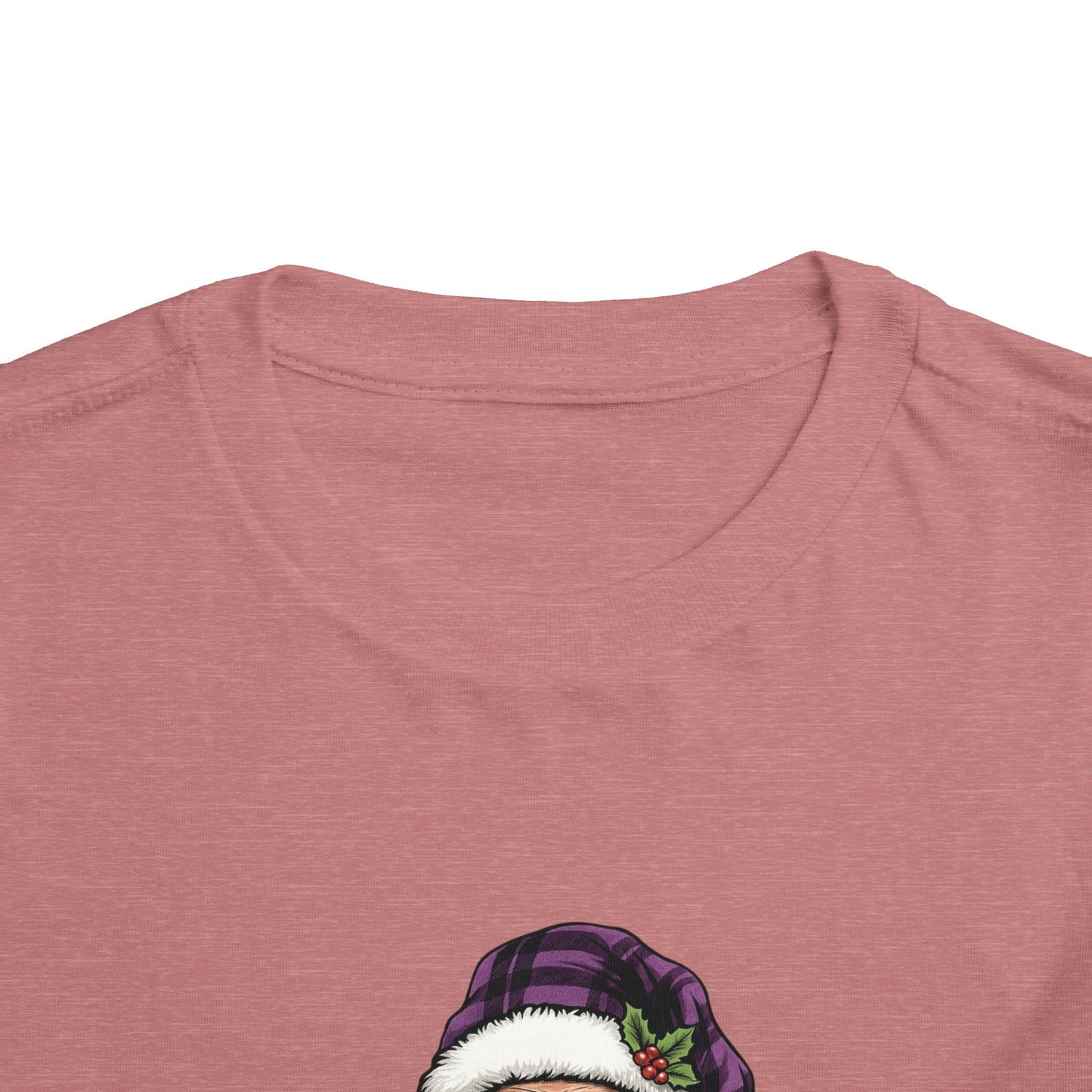Santa's 'Don't Stop Believin' Toddler Christmas Tee