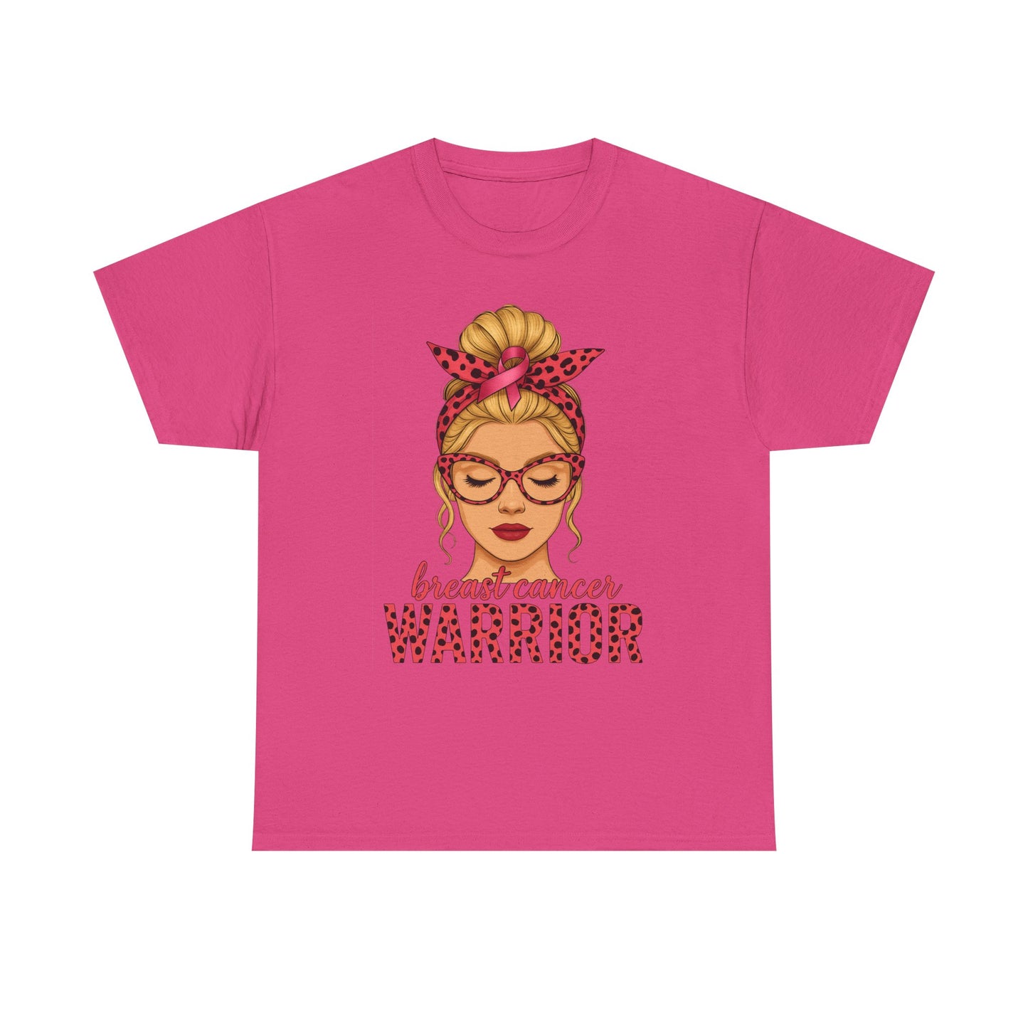 Breast Cancer Warrior Tee - Pink Ribbon Support