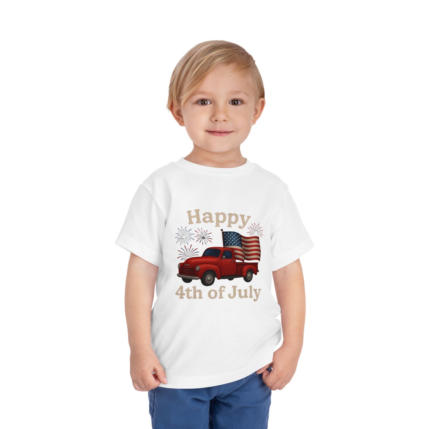 4th of July Truck Tee - Happy Independence Day!