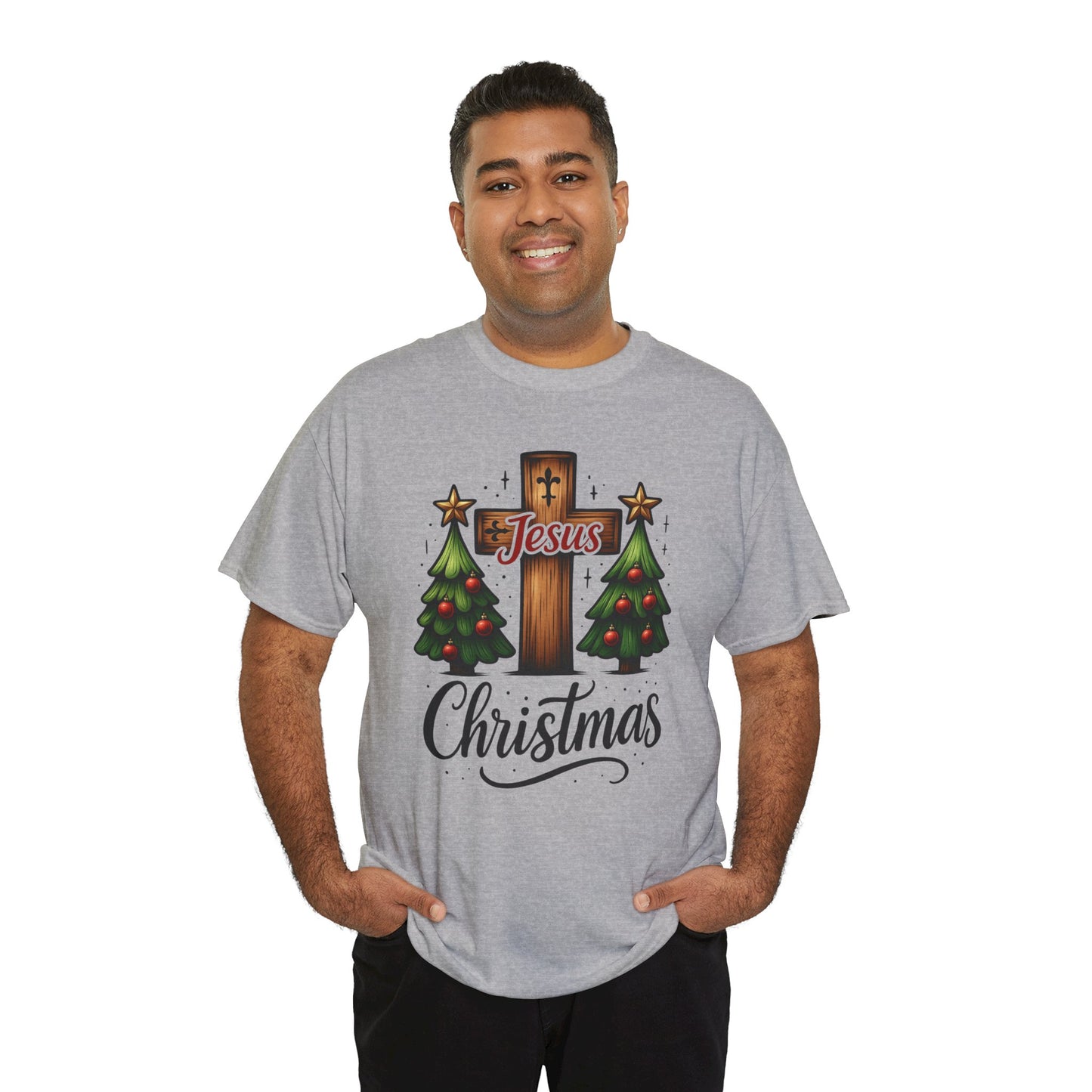 Christmas Cross Unisex Tee
