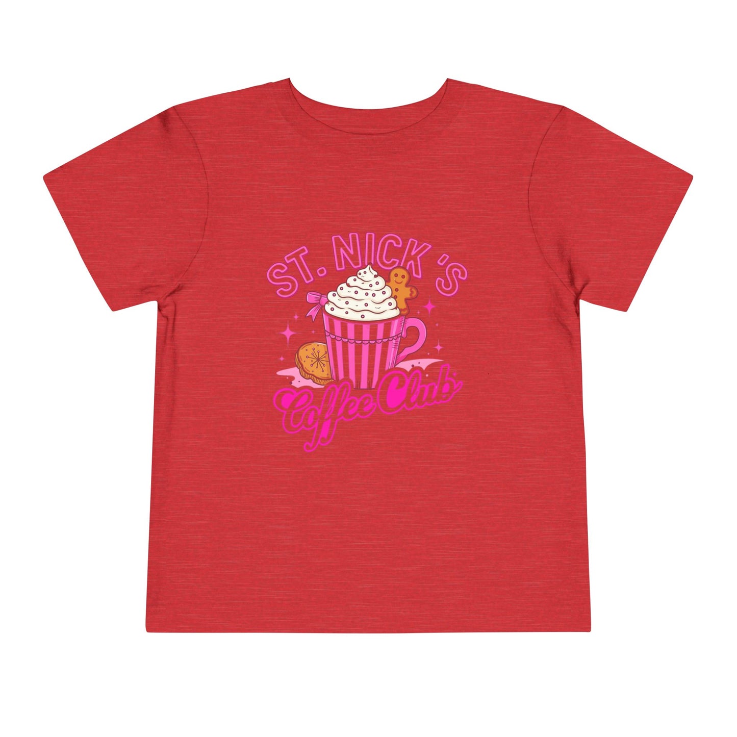 St. Nick's Coffee Club Toddler Christmas Tee