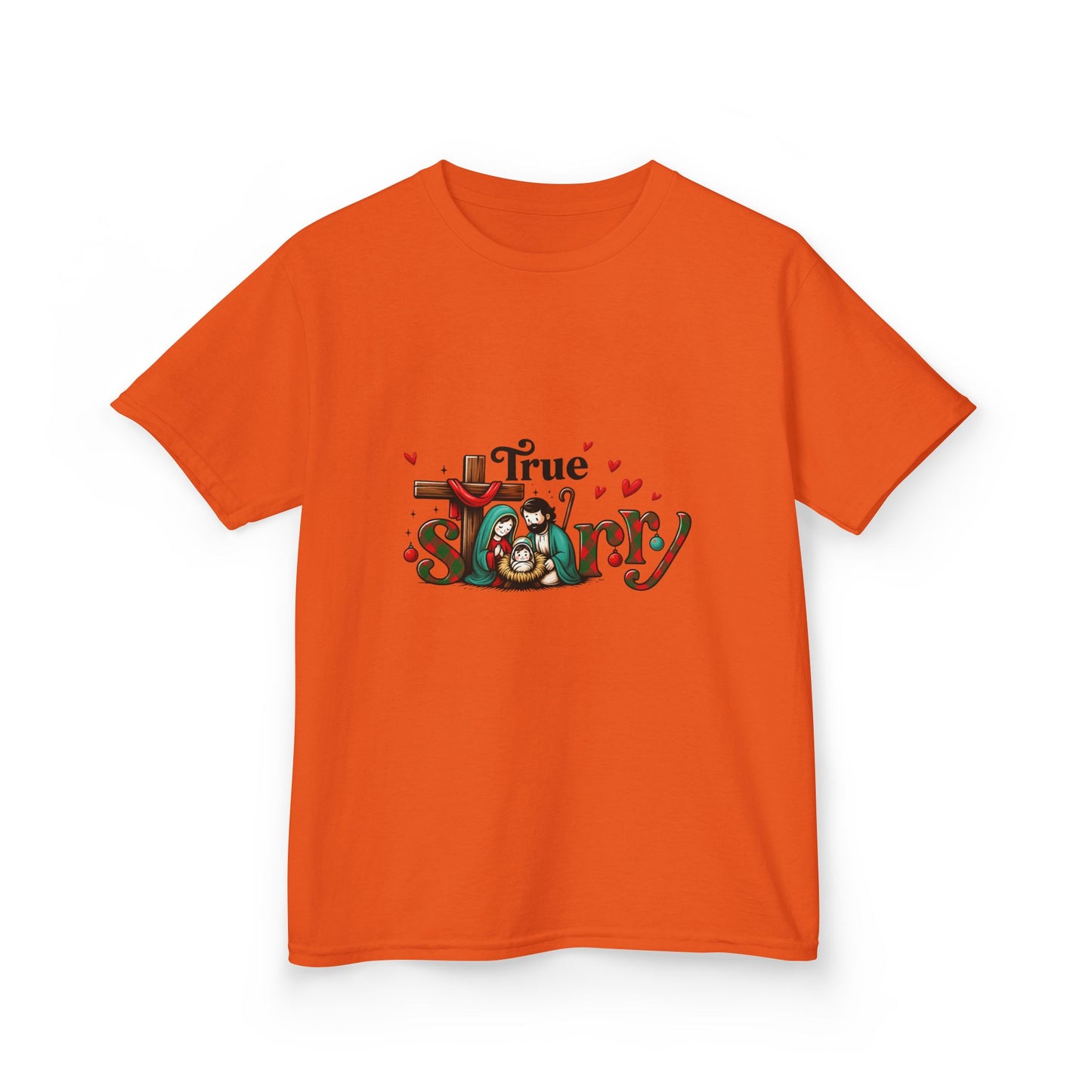 True Story Nativity Christmas Tee - Dinosaur Fun!