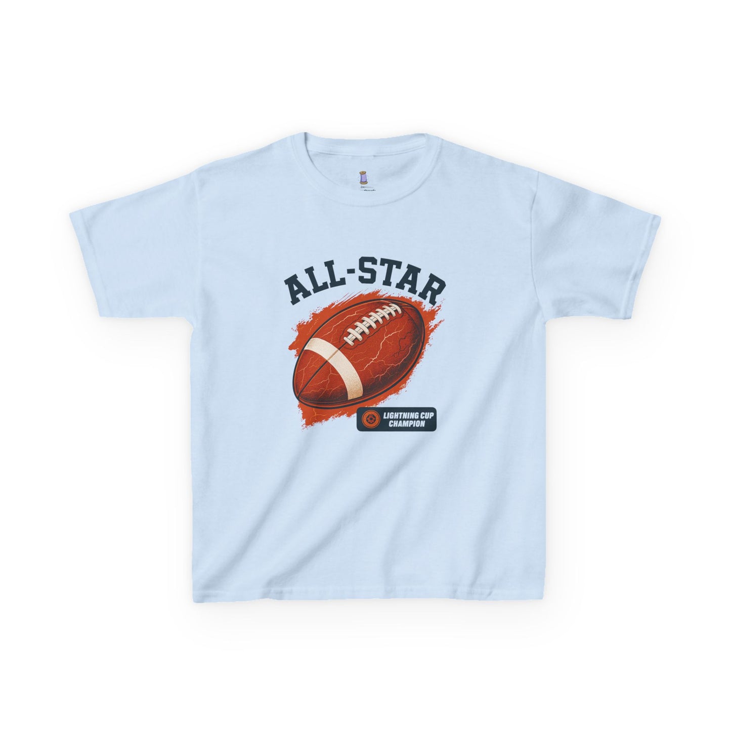 All-Star Kids Football Tee, Sports Apparel, Boys Football Shirt, Kids Casual Wear, Back To School Shirt, Birthday Gift