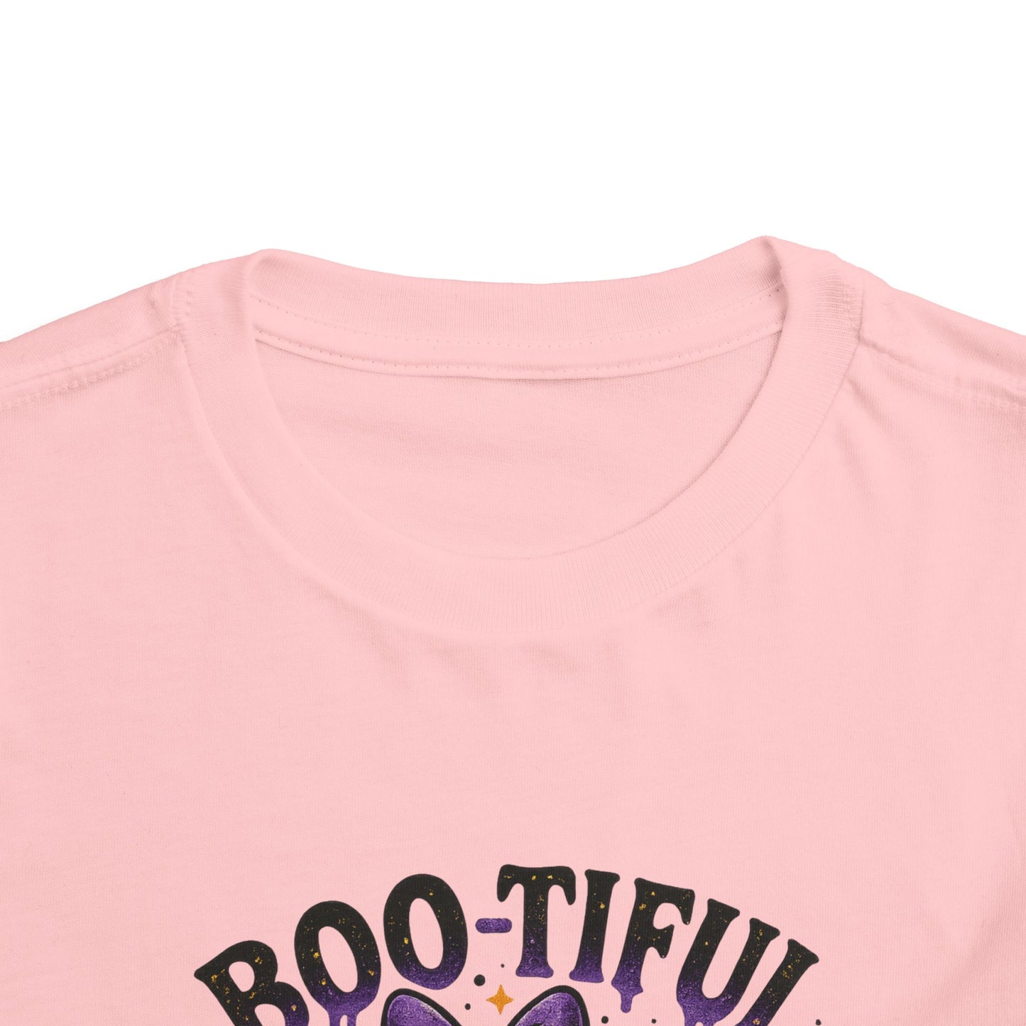 Boo-tiful Ghost Halloween Toddler Tee