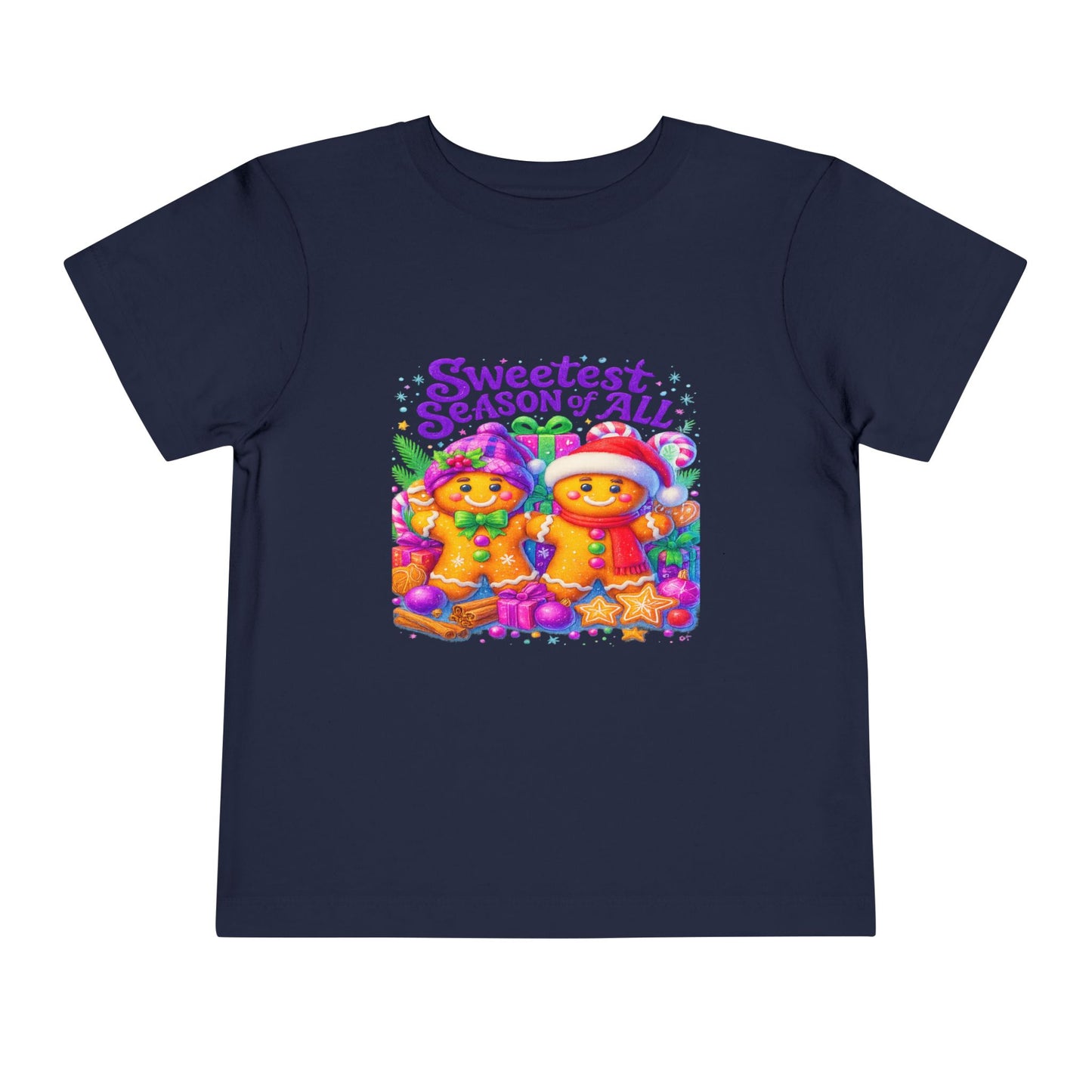 Sweetest Season Gingerbread Christmas Toddler Tee