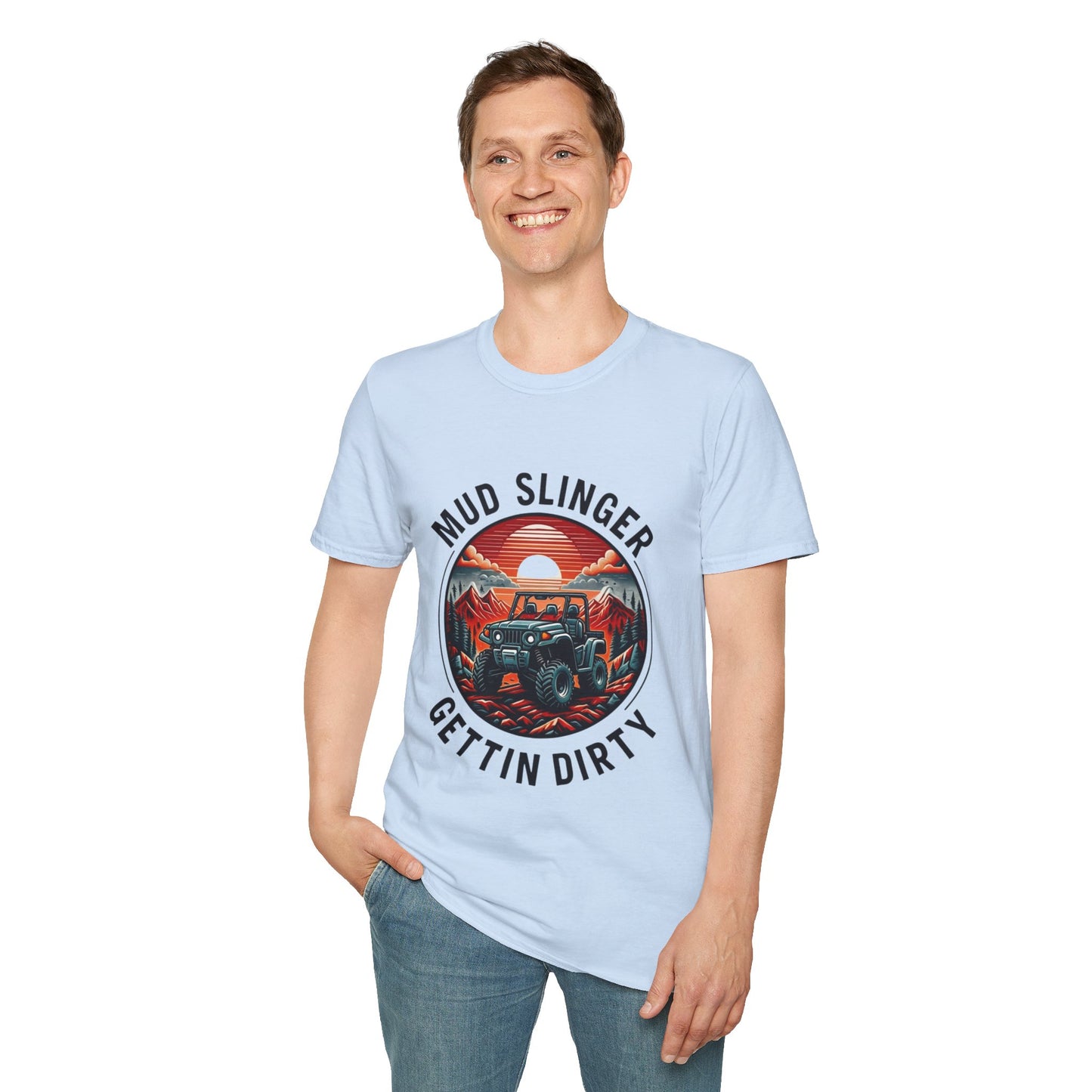 Adventure Ready Unisex T-Shirt | Mud Slinger, Off-Road, Outdoor Fun, Casual Wear