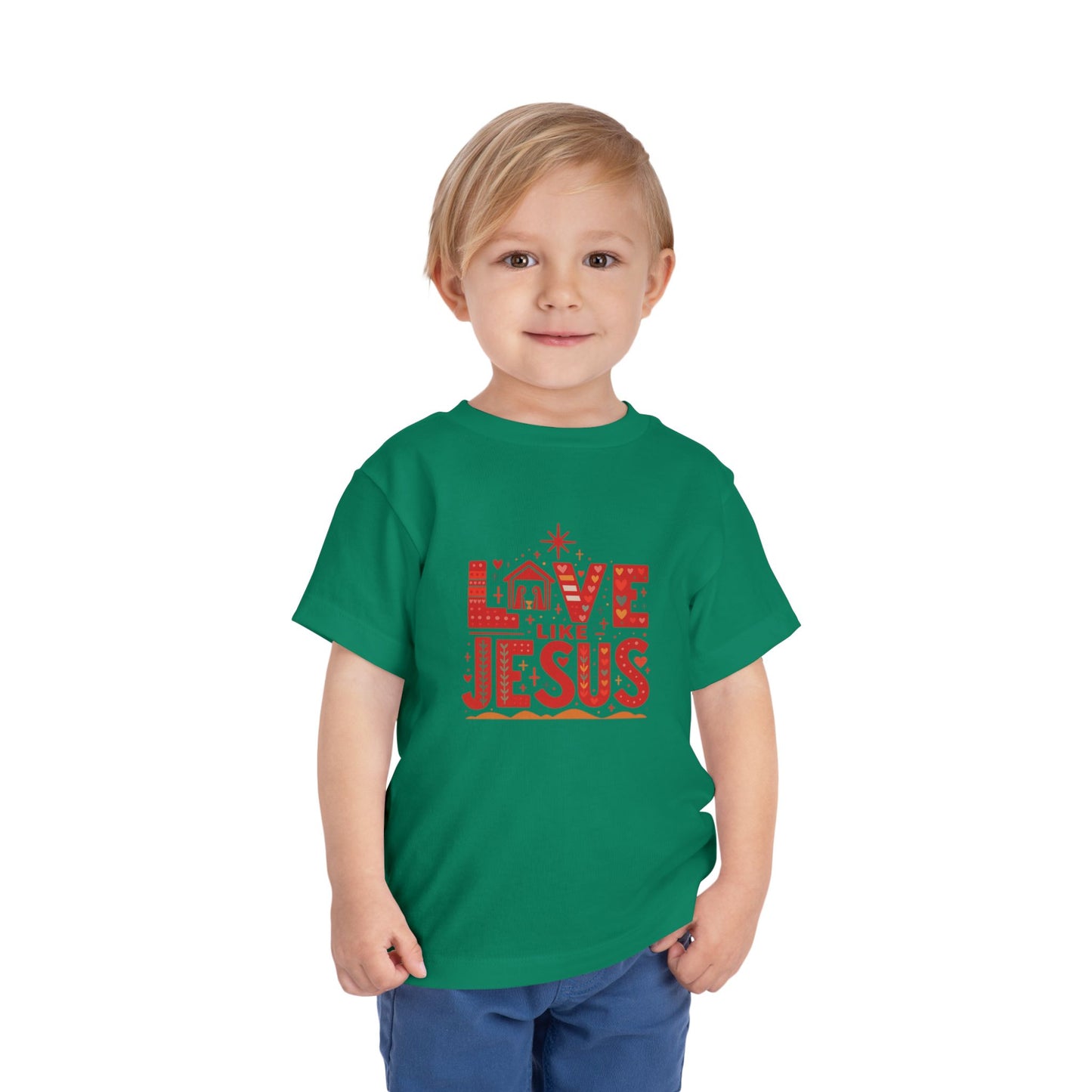 Love Like Jesus Toddler Christmas Tee