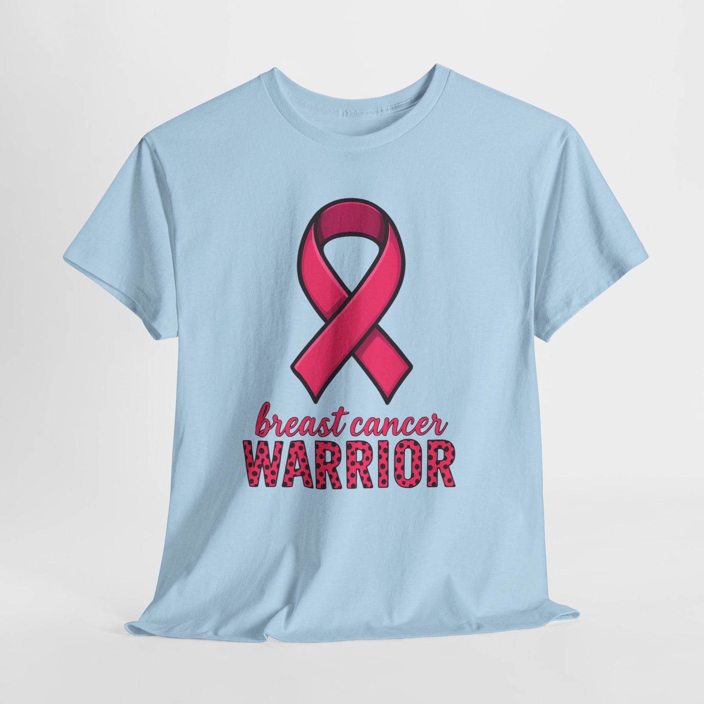 Breast Cancer Warrior Pink Ribbon Tee