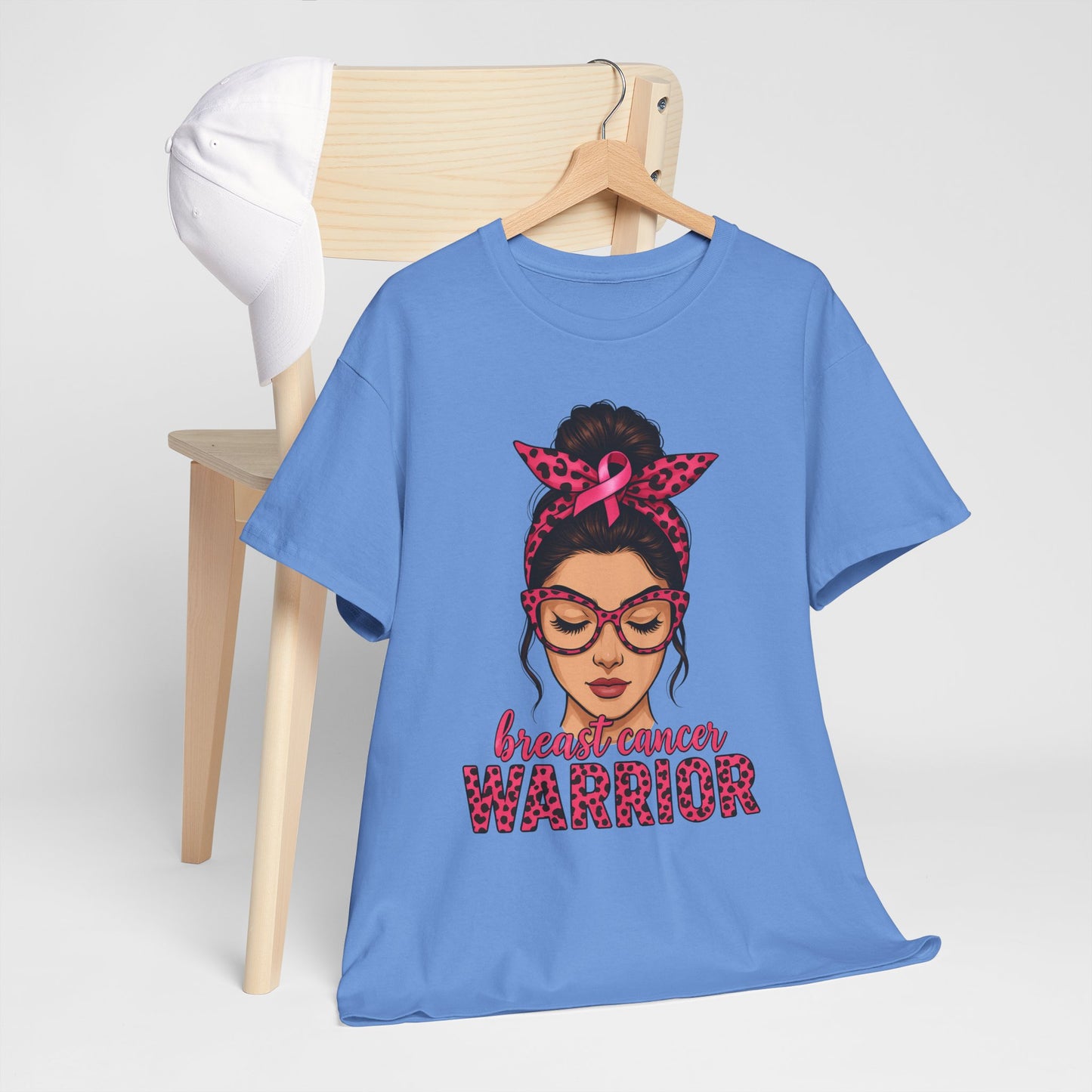 Breast Cancer Warrior Tee - Pink Ribbon Support
