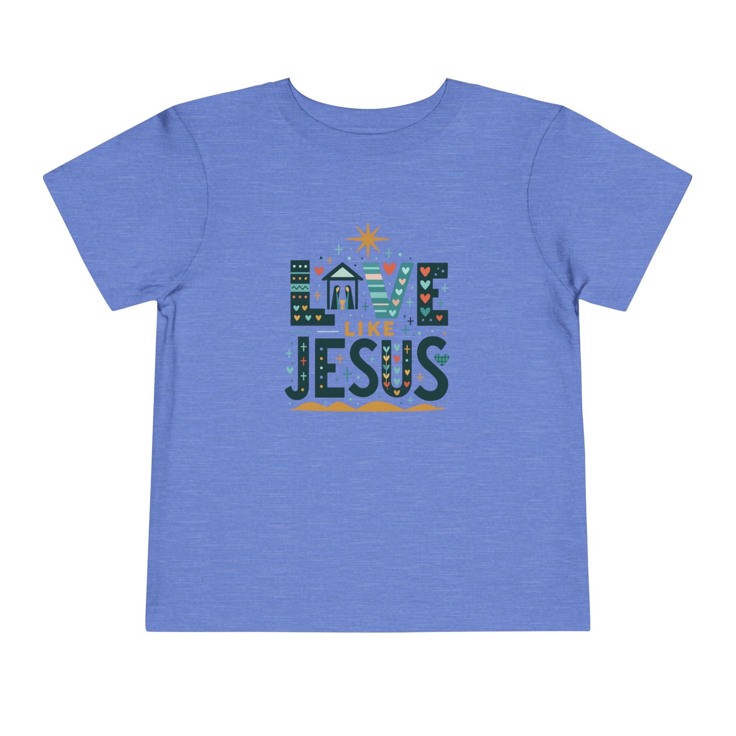Love Like Jesus Christmas Tee - Toddler Holiday Shirt