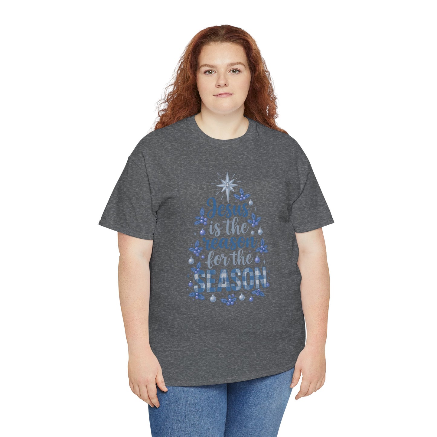 Jesus is the Reason Christmas Tree Tee