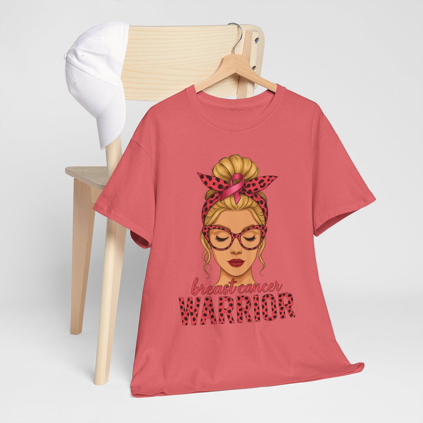 Breast Cancer Warrior Tee - Pink Ribbon Support