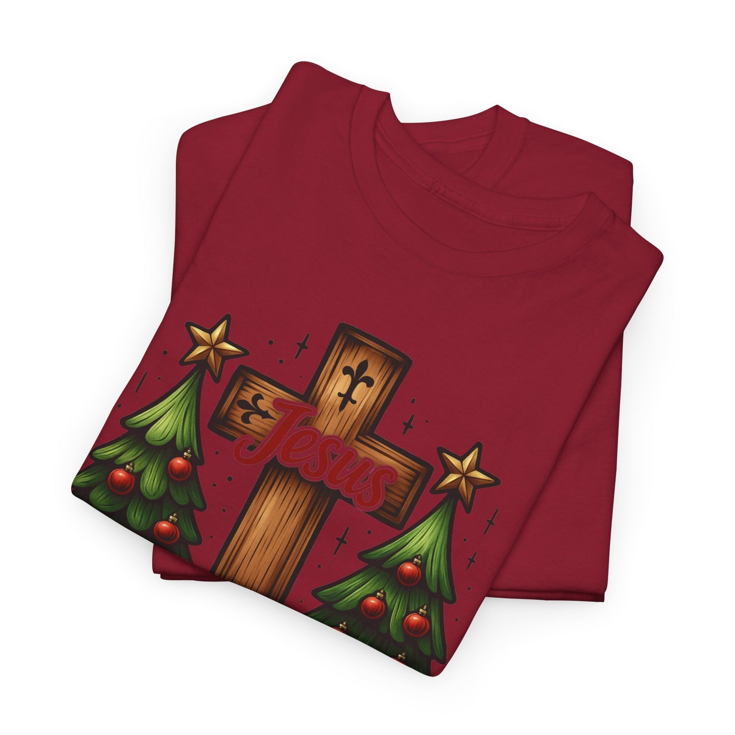 Christmas Cross Unisex Tee