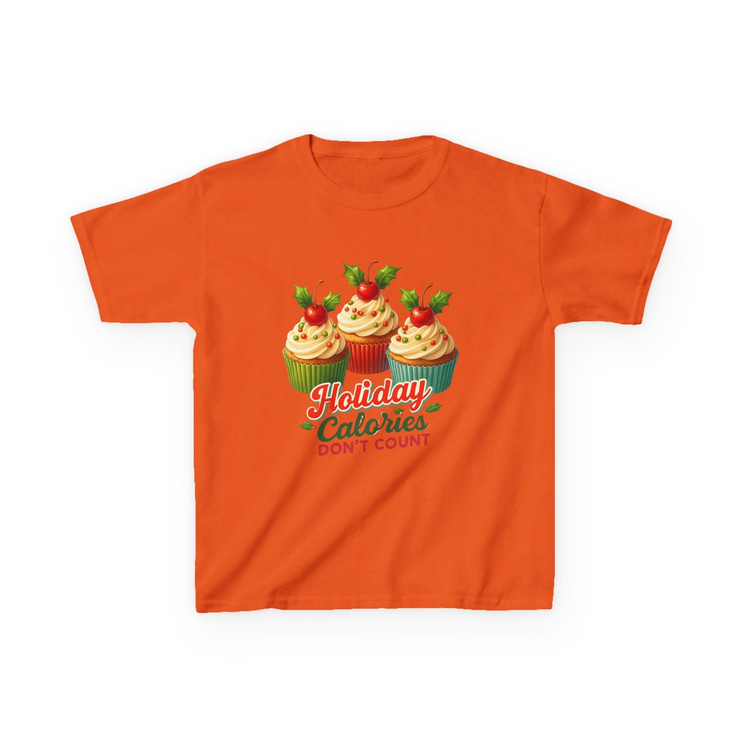 Holiday Cupcake Dino Tee - Christmas Fun!