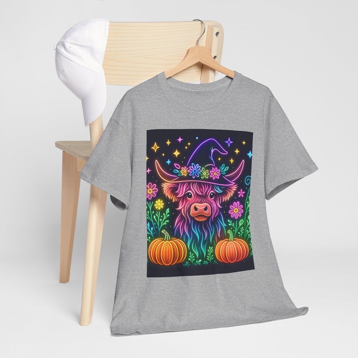 Neon Halloween Highland Tee