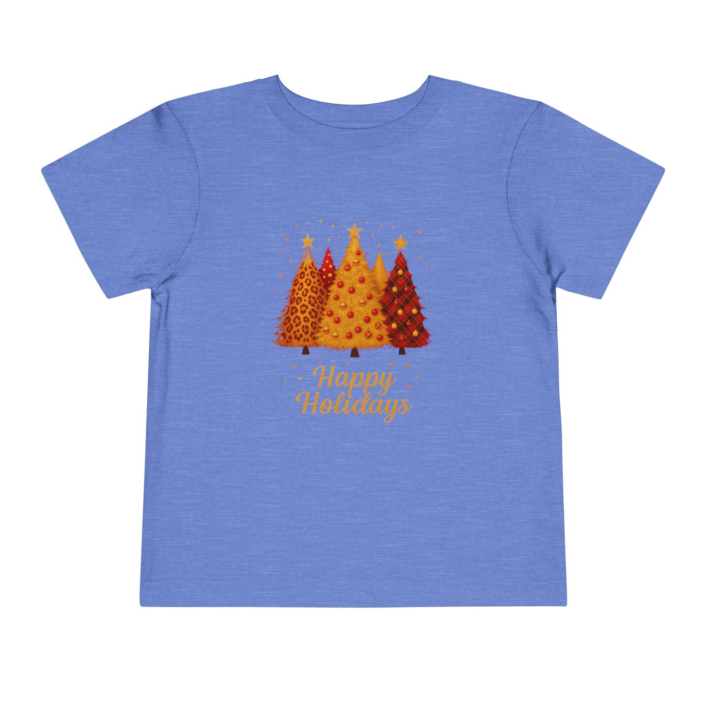Happy Holidays Christmas Tree Toddler Tee