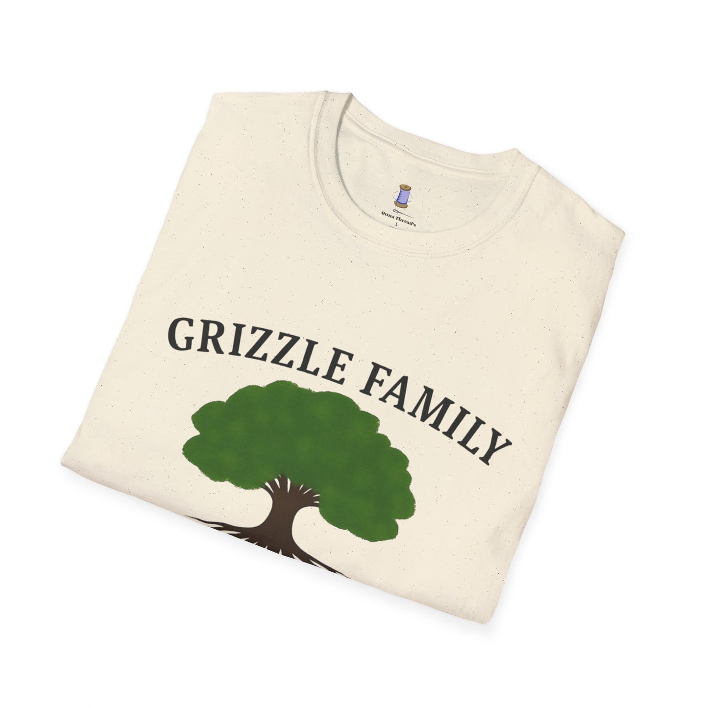 Woman's Family Reunion T-Shirt, Grizzle Tee, Personalized Family Gathering Shirt, Heritage Celebration Apparel, Family Tree Shirt