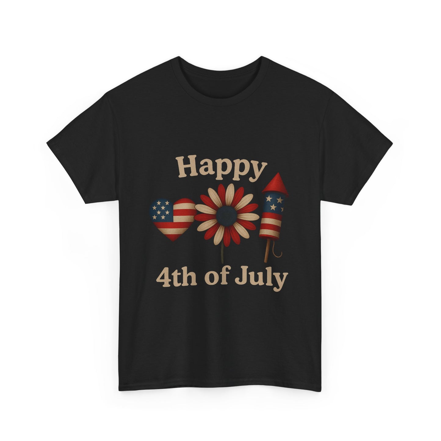 Happy 4th of July Patriotic Tee