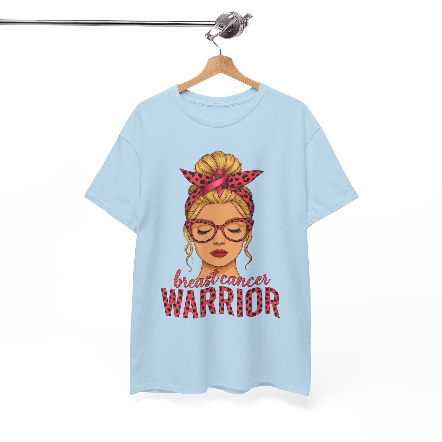 Breast Cancer Warrior Tee - Pink Ribbon Support