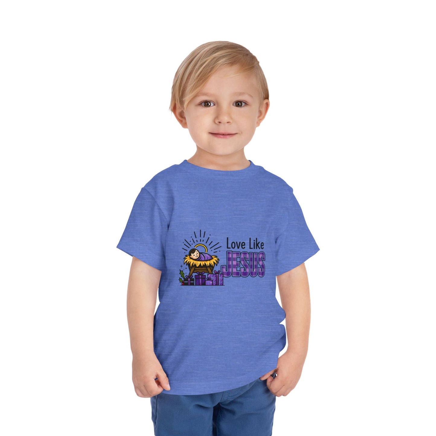 Love Like Jesus Toddler Christmas Tee