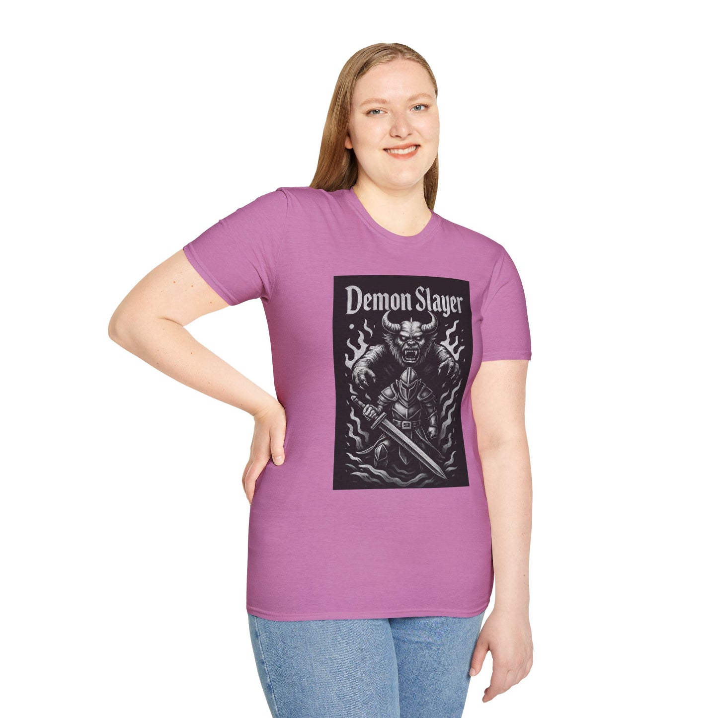 Demon Slayer Graphic T-Shirt, Anime Fan Gift, Casual Wear, Unisex Tee, Cool Graphic Tee, Gift for Gamers, Birthday Apparel