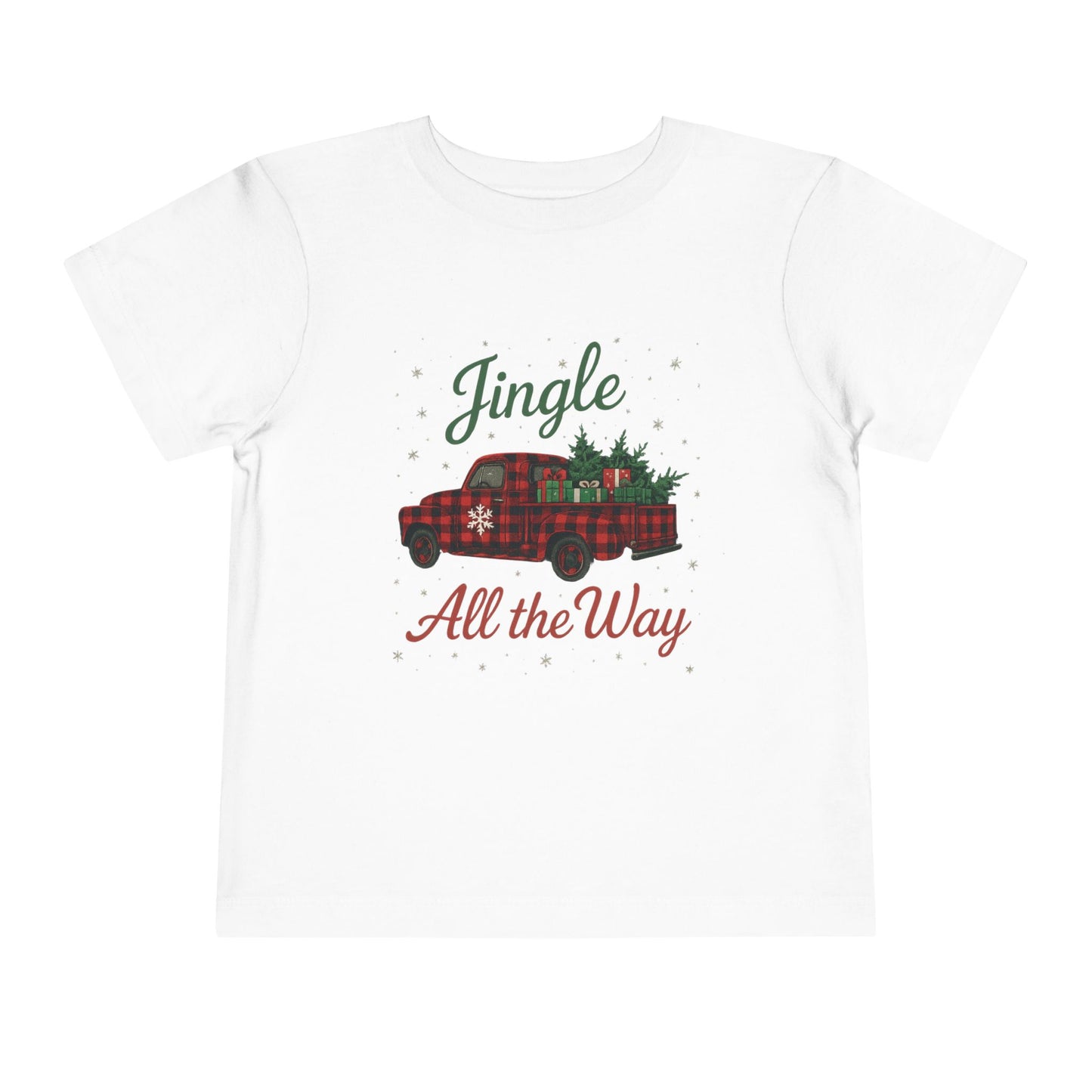 Jingle All the Way Toddler Christmas Tee
