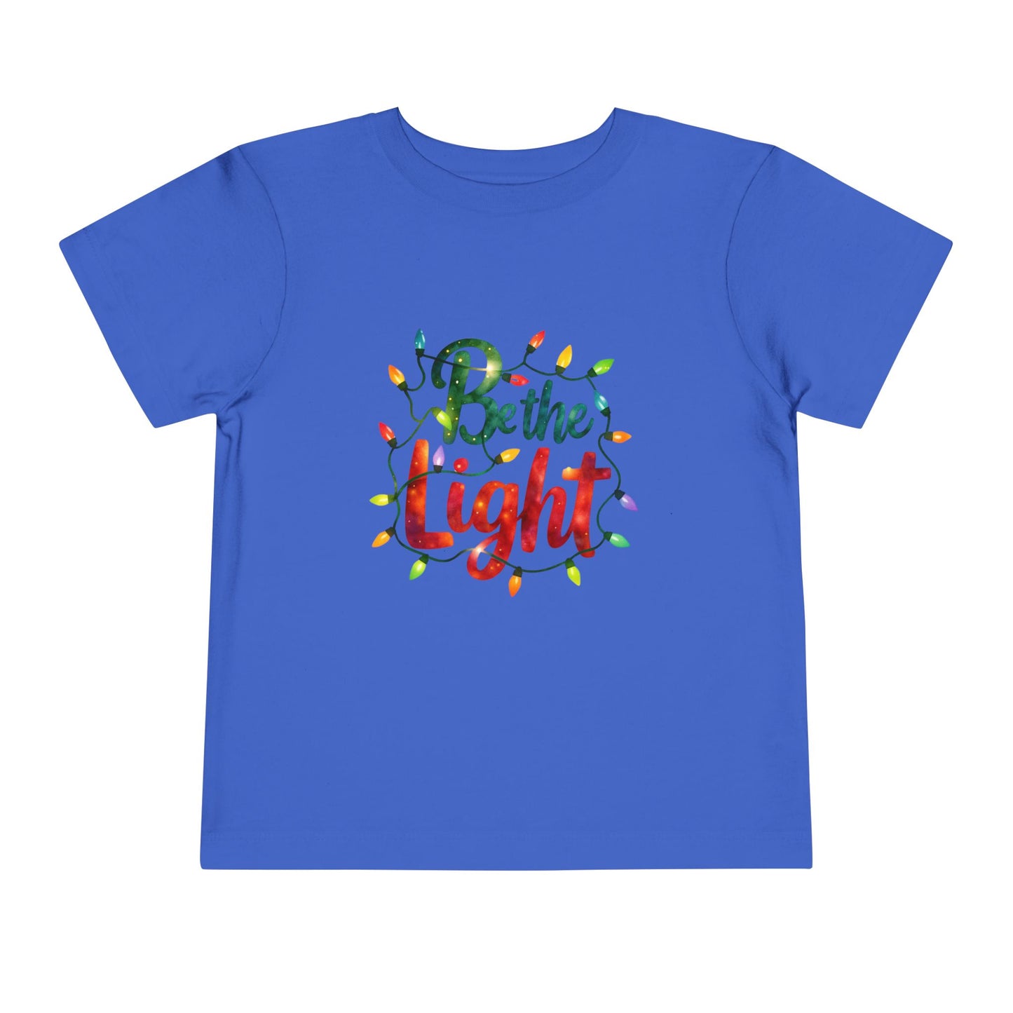 Be the Light Toddler Christmas Tee