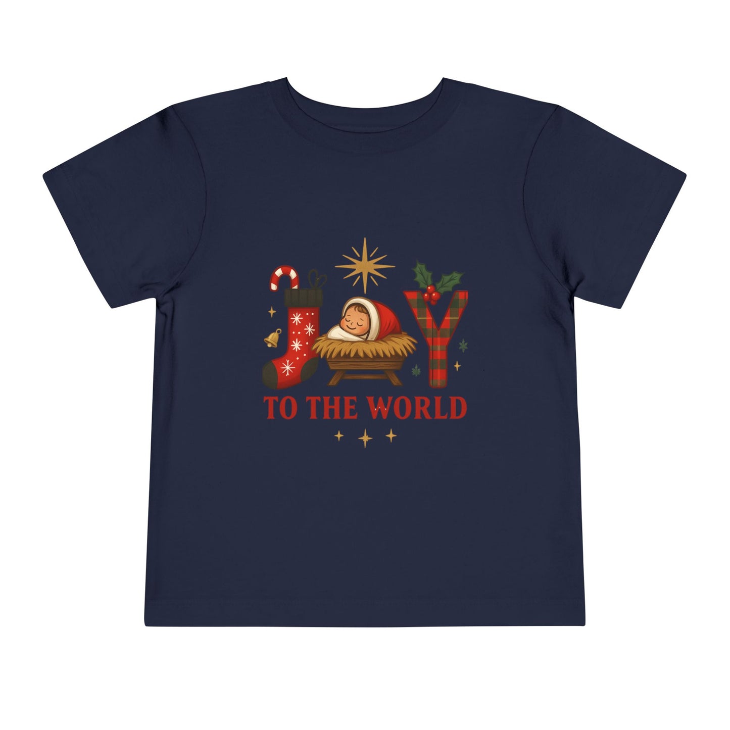Joy to the World Toddler Christmas Tee