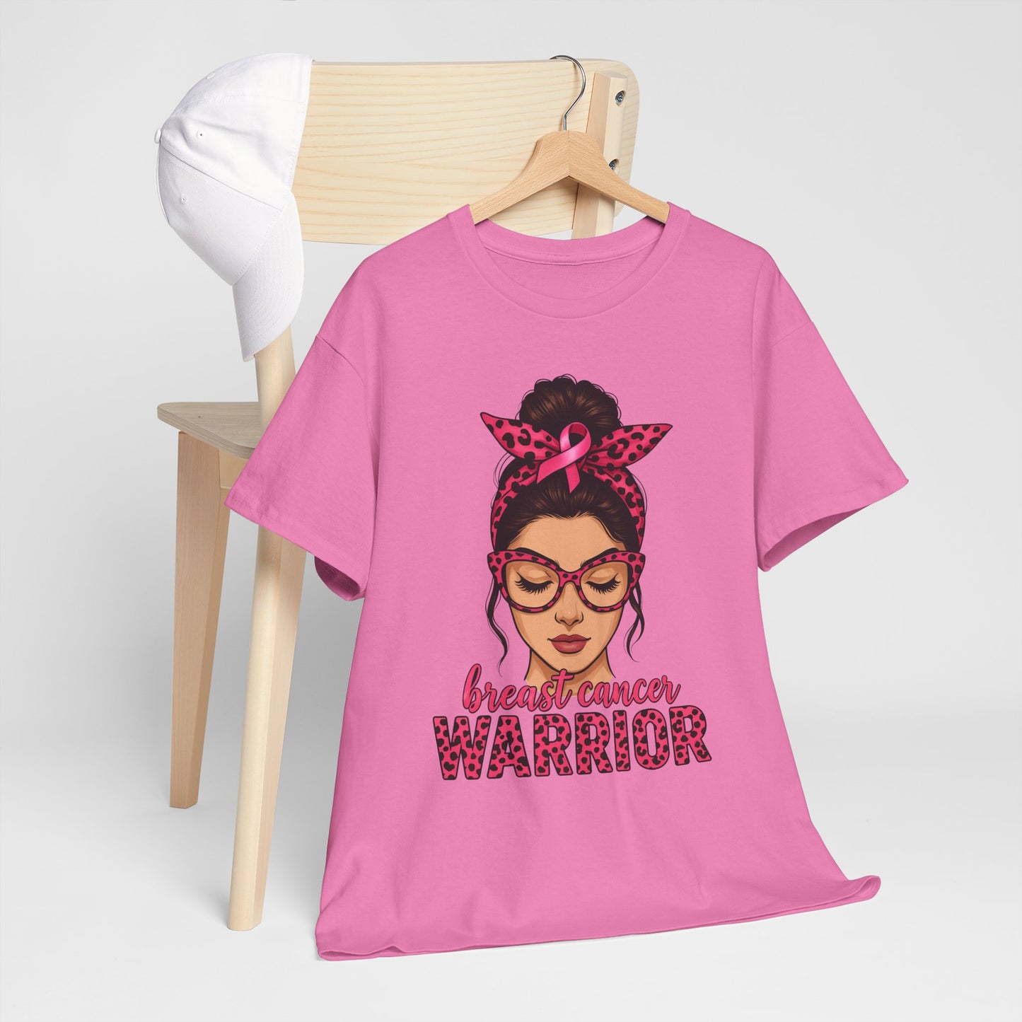 Breast Cancer Warrior Tee - Pink Ribbon Support