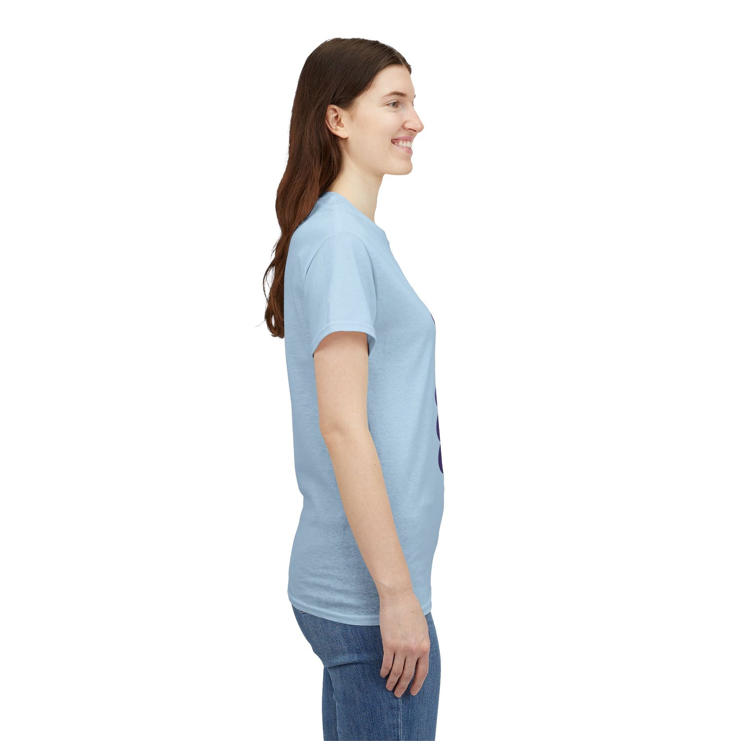 MOM Dance – Purple Letter Stage Spirit Tee
