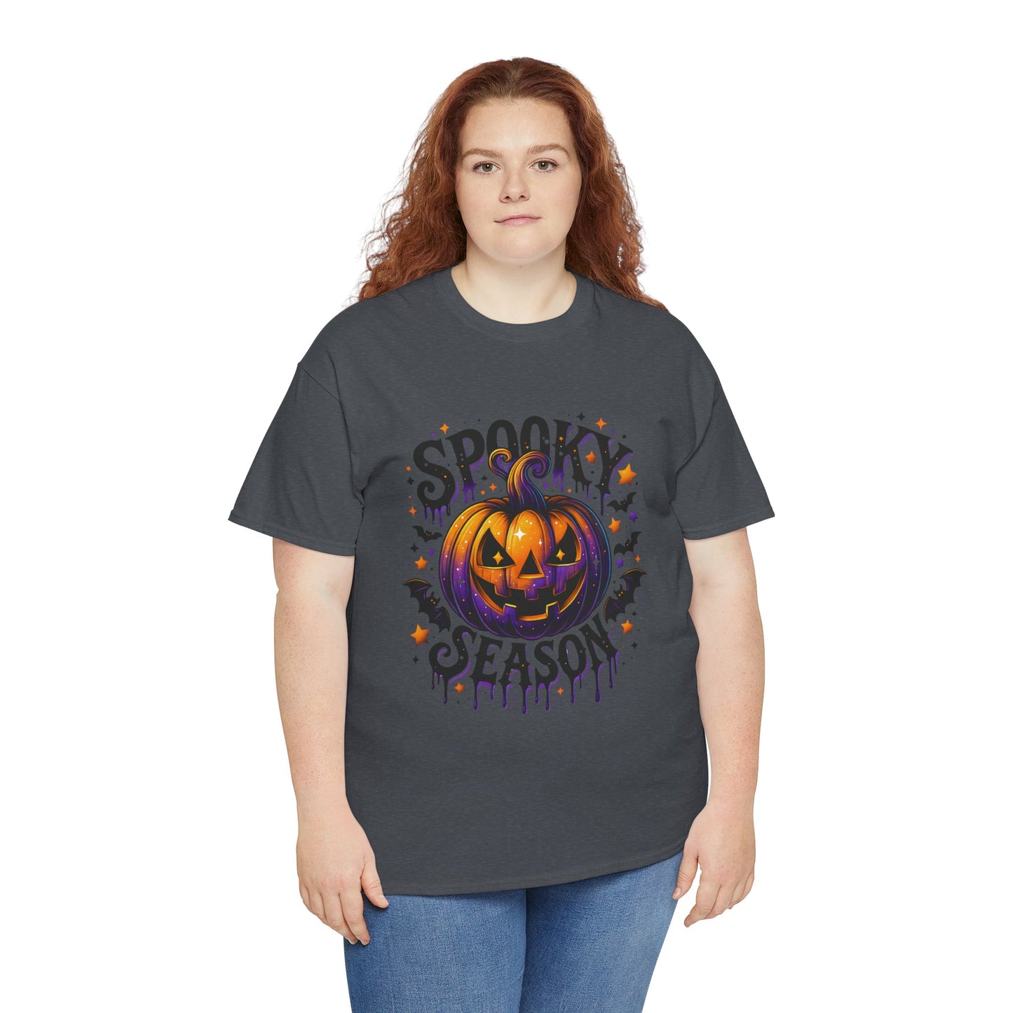 Spooky Season Jack O Lantern Halloween Tee