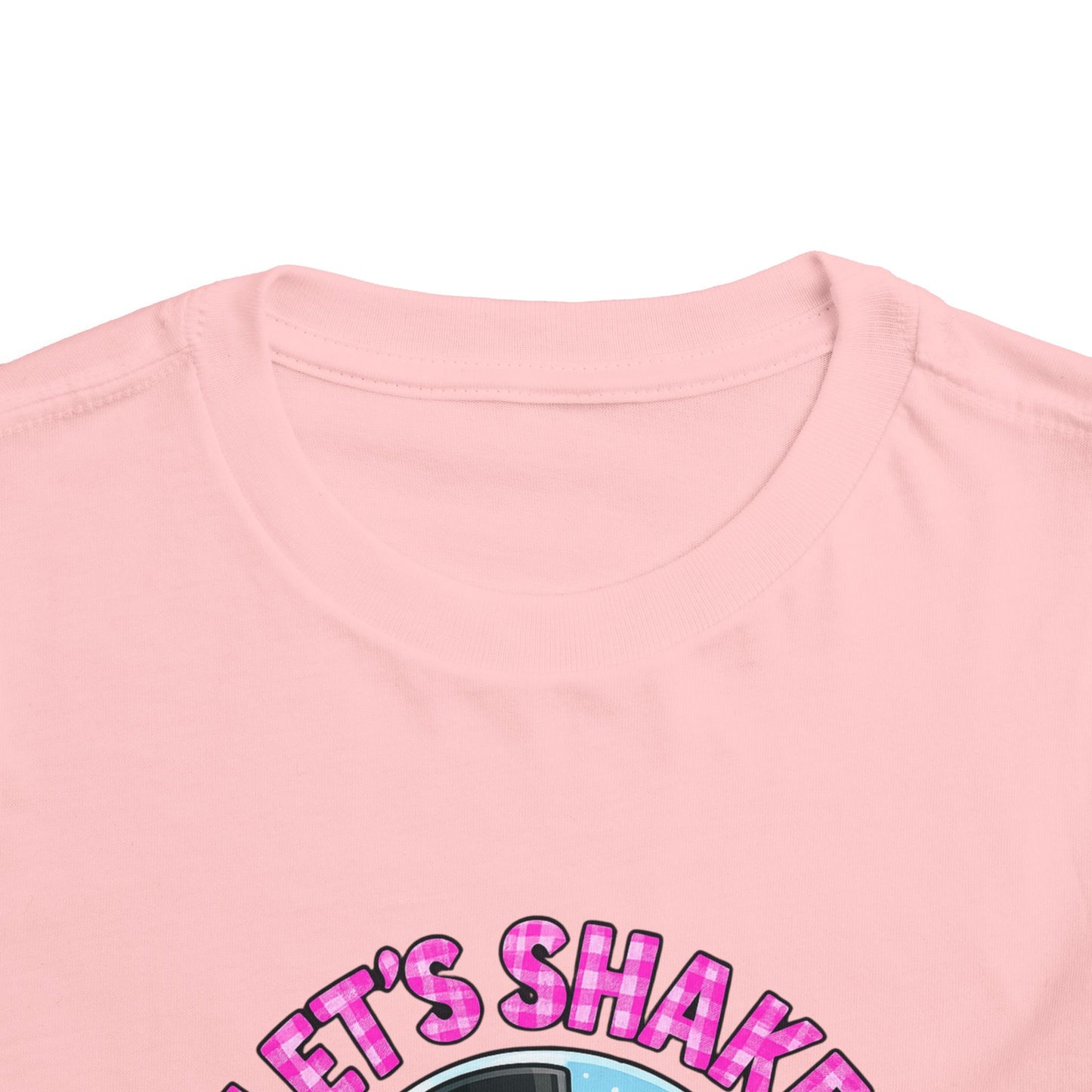Let's Shake Things Up! Snow Globe Toddler Christmas Tee
