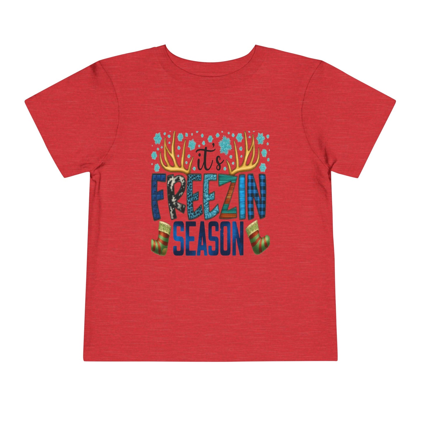 It's FREEZIN' SEASON Toddler Christmas Tee