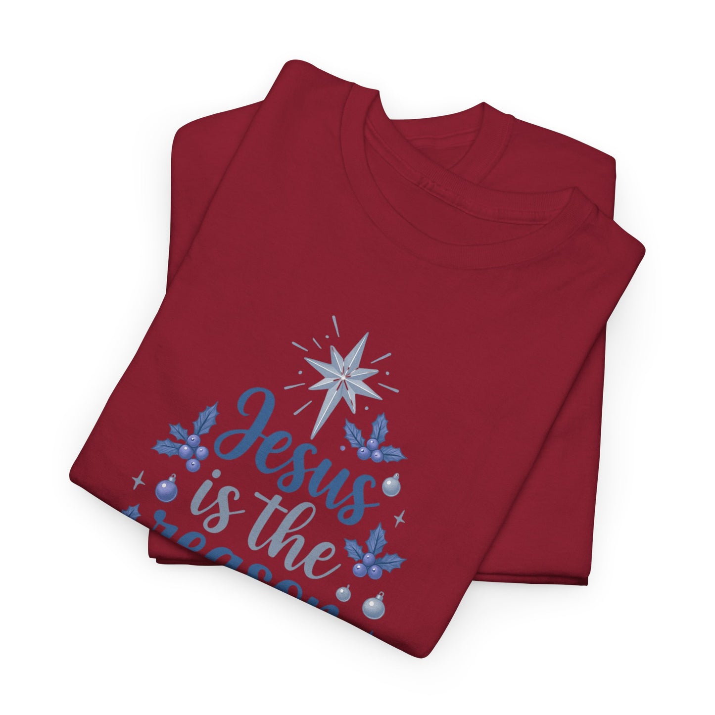 Jesus is the Reason Christmas Tree Tee