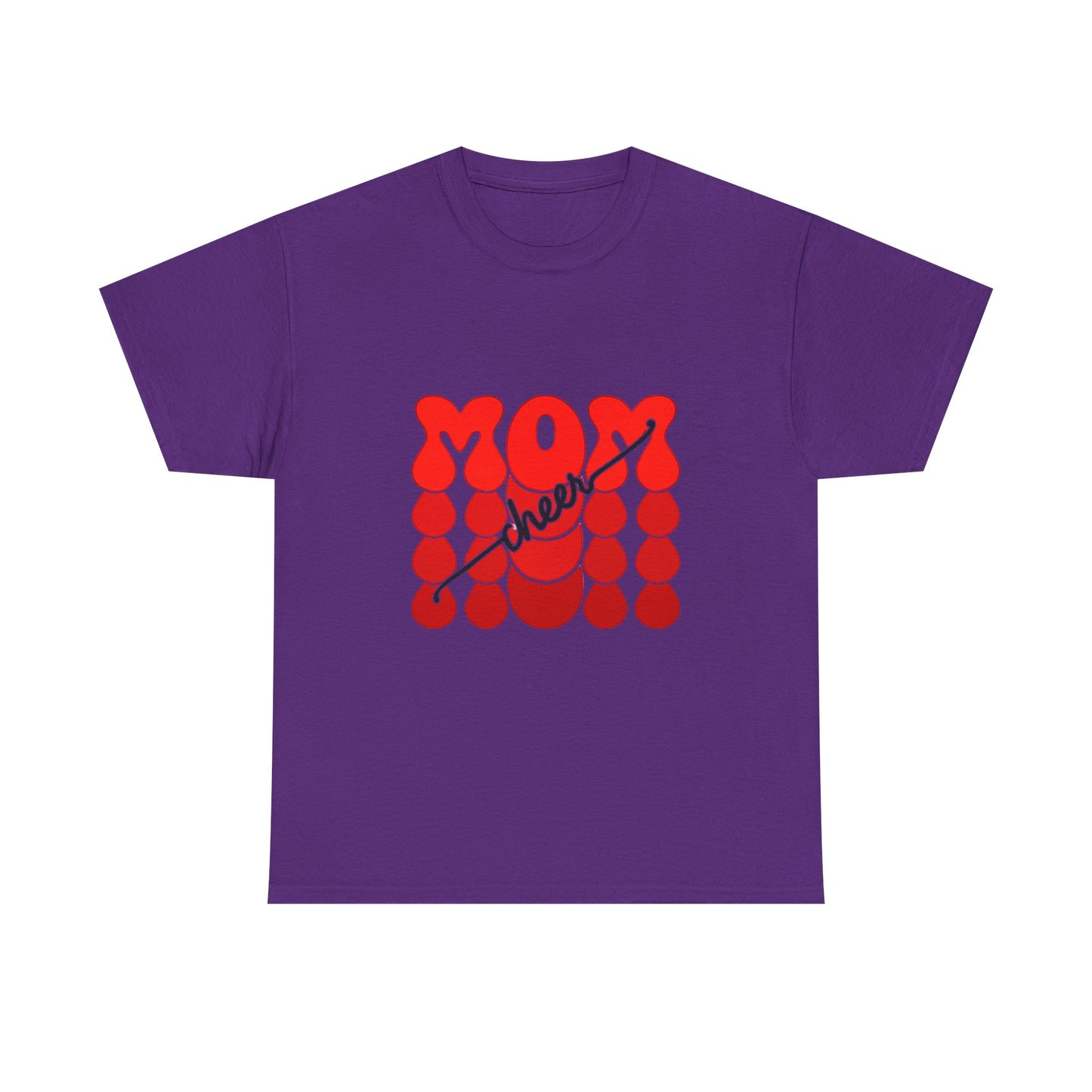 Retro Mom Cheer Tee – Bold Support & Spirit Shirt