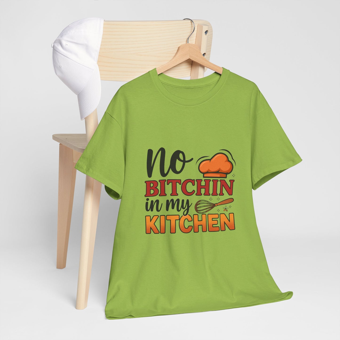 Retro Kitchen Unisex Tee | No Bitchin' in My Kitchen