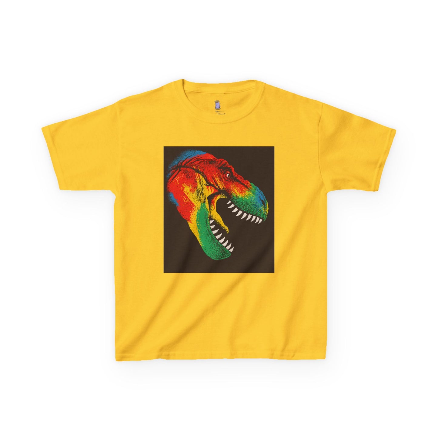 Colorful Dinosaur Kids Tee, Fun T-Shirt for Boys and Girls, Perfect for Birthdays, Playdates, Gifts, and Holiday Celebrations