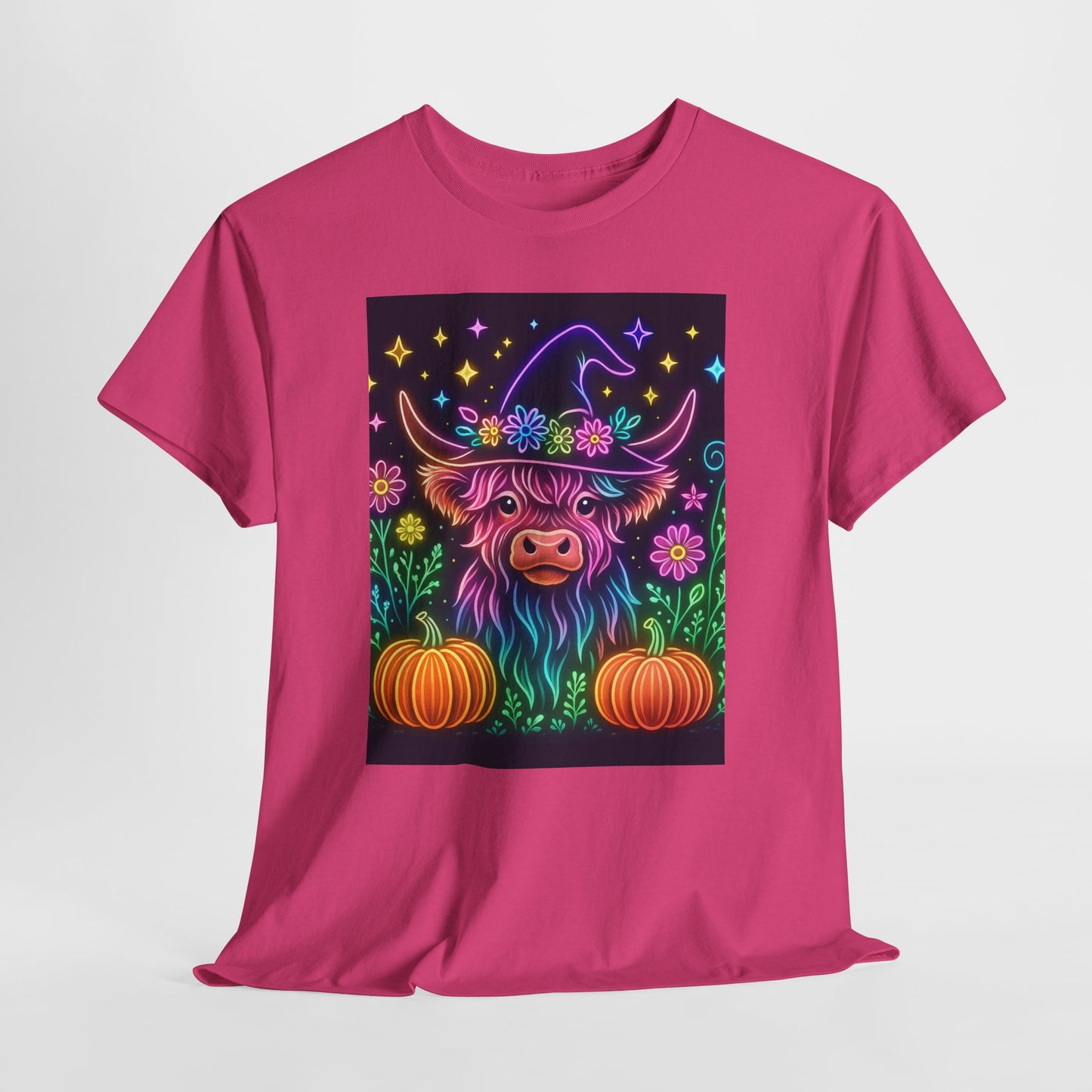Neon Halloween Highland Tee
