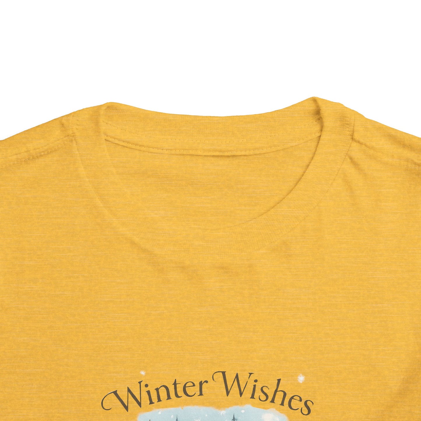 Winter Wishes Cottage Christmas Tee - Toddler Holiday