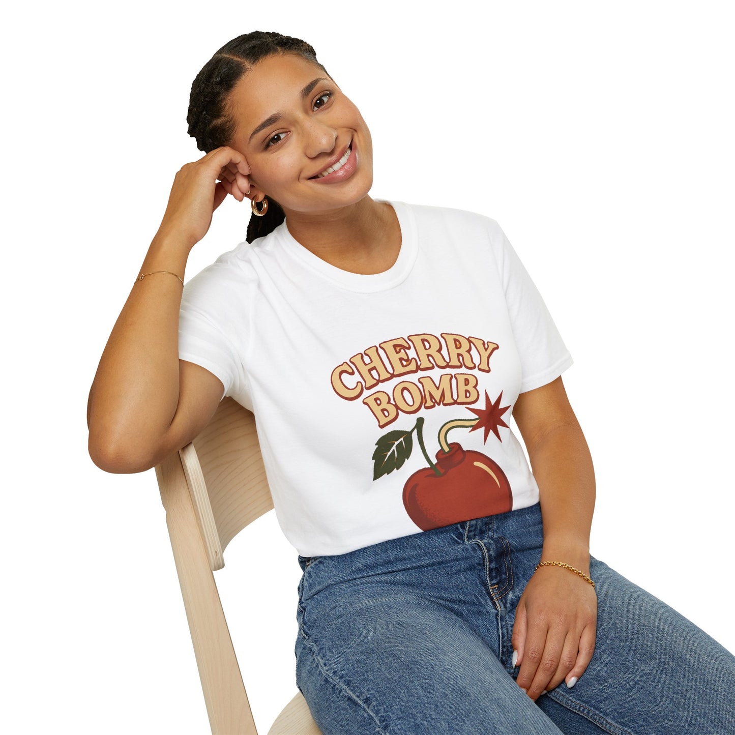 Cherry Bomb Soft Style T-Shirt for Women