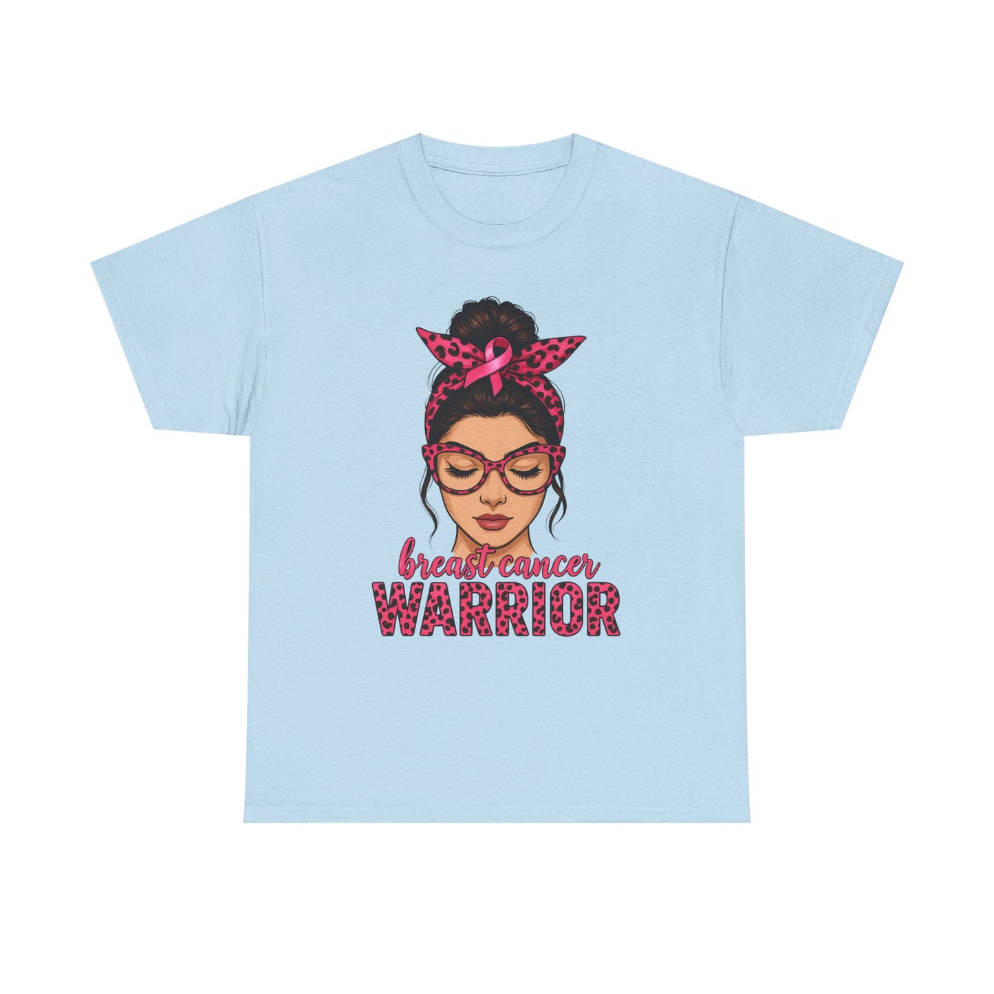 Breast Cancer Warrior Tee - Pink Ribbon Support