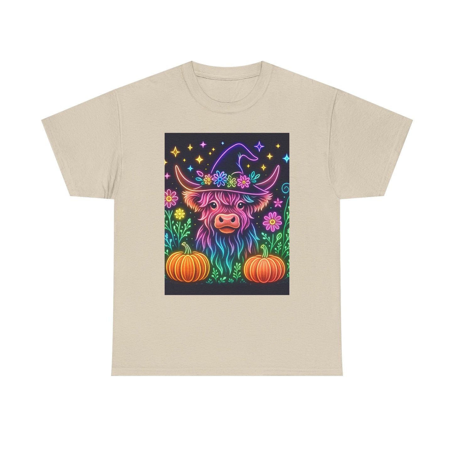 Neon Halloween Highland Tee