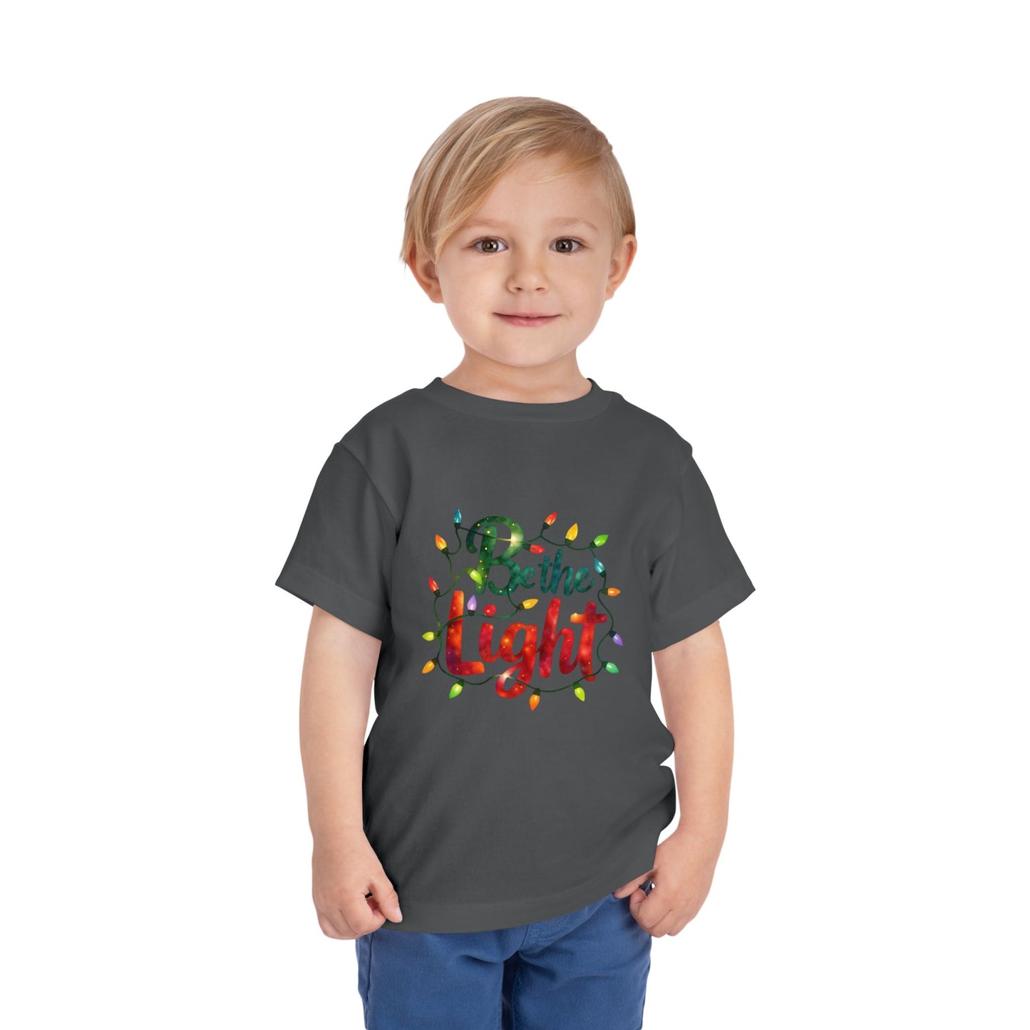 Be the Light Toddler Christmas Tee