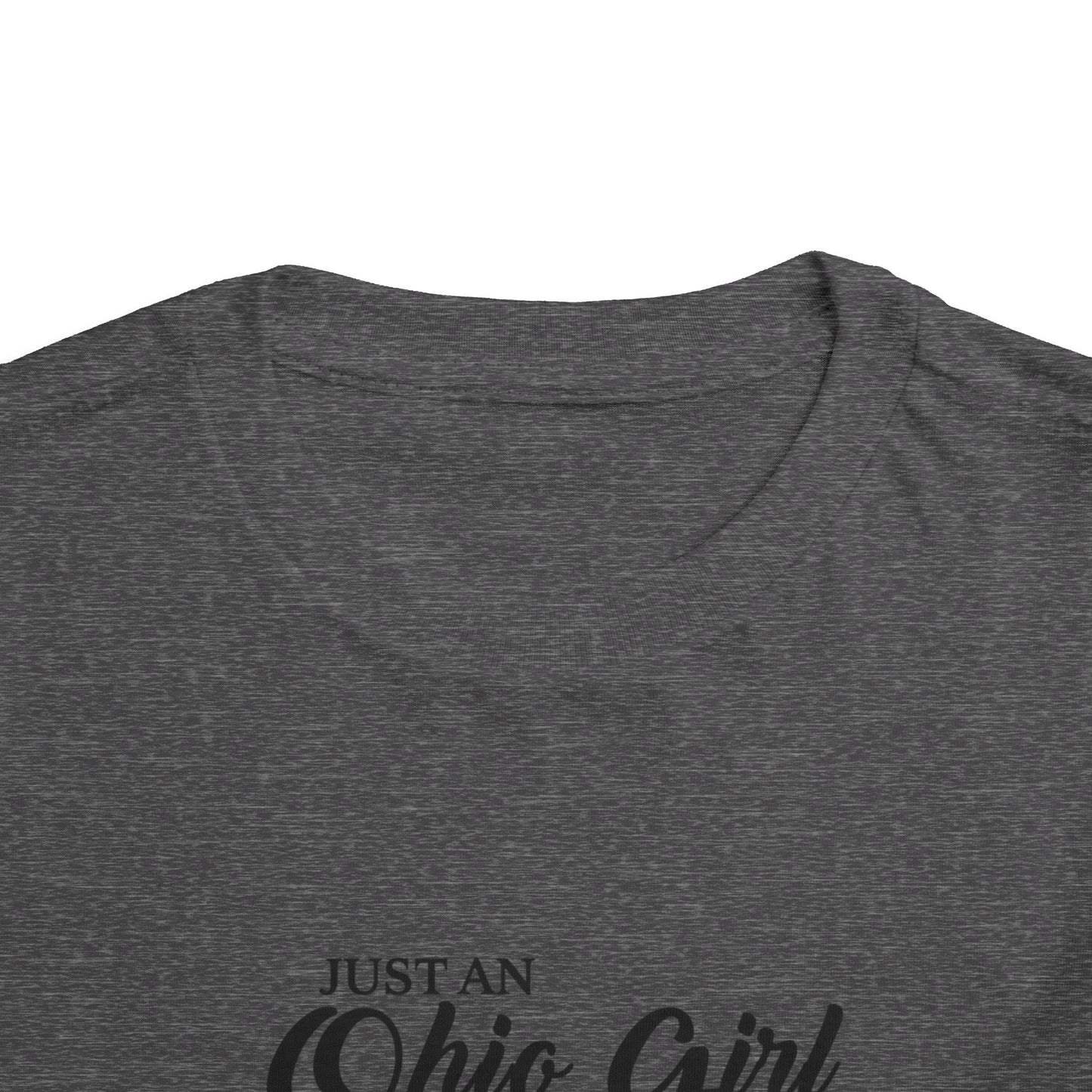 Toddler Tee Ohio Girl in North Carolina World Design Shirt