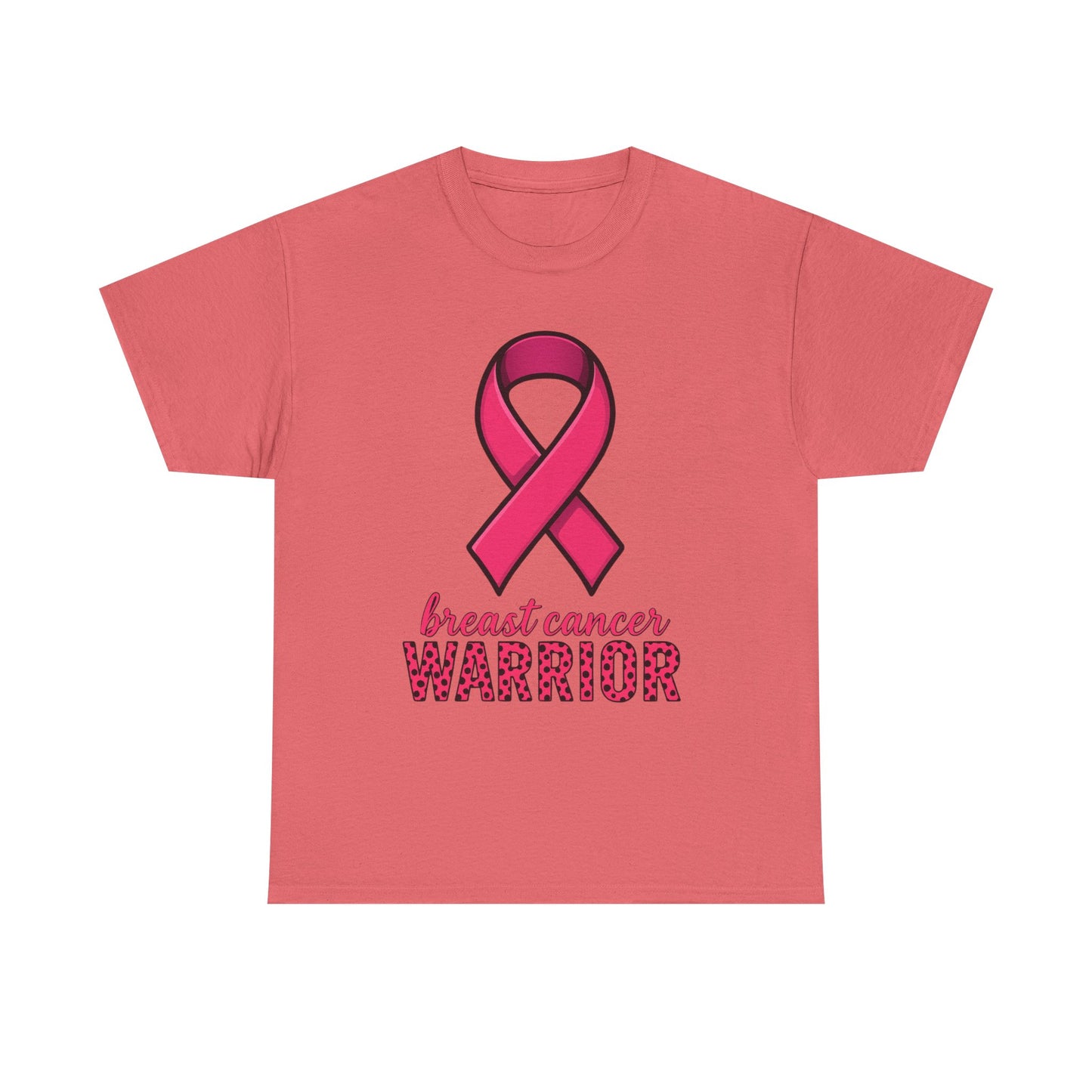 Breast Cancer Warrior Pink Ribbon Tee