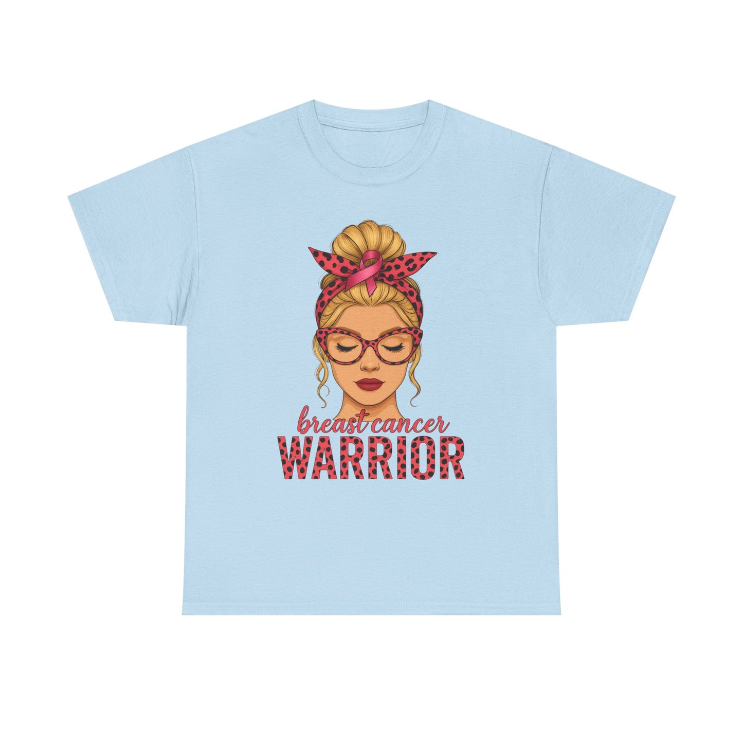 Breast Cancer Warrior Tee - Pink Ribbon Support