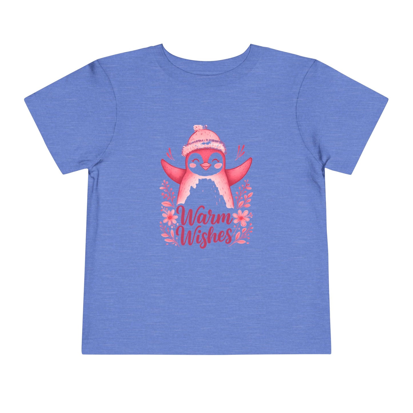 Warm Wishes Penguin Toddler Christmas Tee