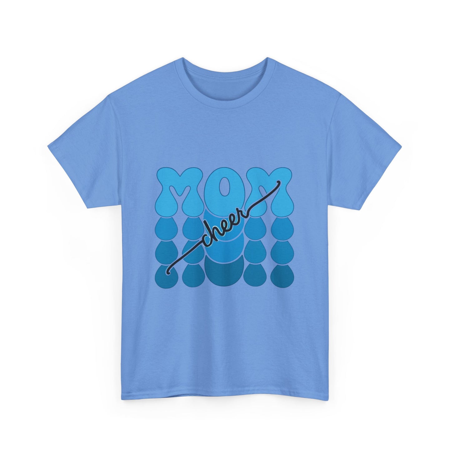 Blue Mom Cheer T-Shirt