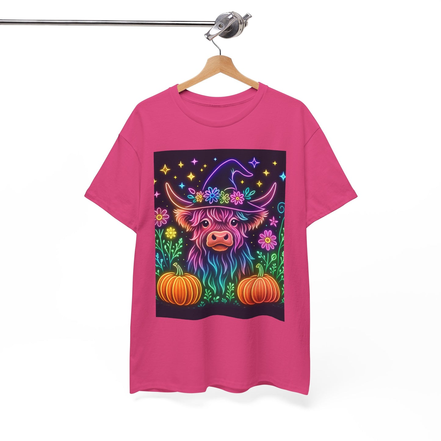 Neon Halloween Highland Tee