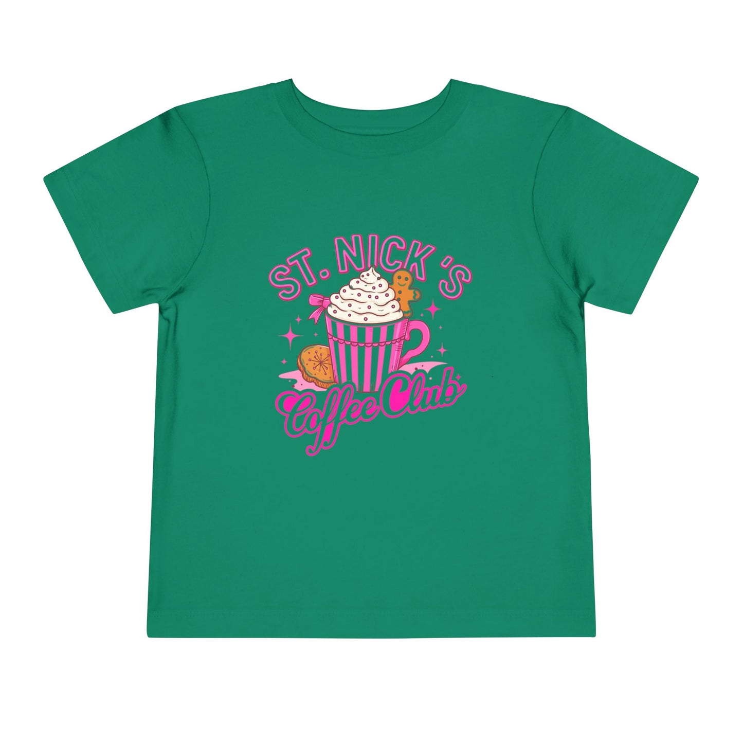 St. Nick's Coffee Club Toddler Christmas Tee